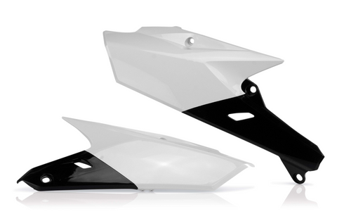 Acerbis Side Panels for Yamaha WR/YZ models - White/Black - 2374161035