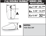 Zero Gravity Double Bubble Windscreen for 2004-06 Yamaha YZF-R1 models - Light Smoke - 16-539-02