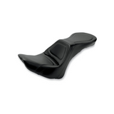 Saddlemen Explorer 2-Up Seat for 2006-17 Harley Softail Deluxe - Black/Smooth Stitched - 806-15-0291