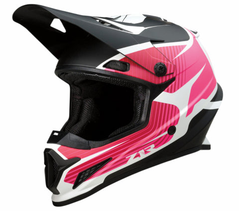 Z1R Rise Flame Helmet - Pink - XX-Large
