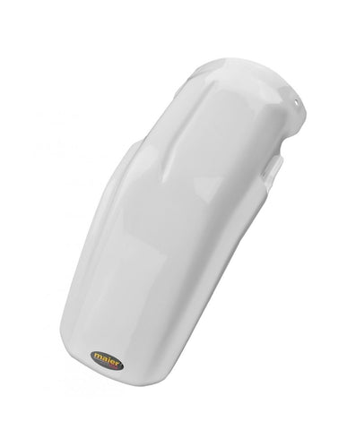 Maier 123041 MX STYLE REAR FENDER WHITE