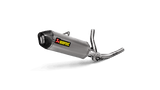 Akrapovic Titanium Slip-On Muffler for 2017-20 Suzuki DL650 V-Strom 650 - S-S6R9-WT
