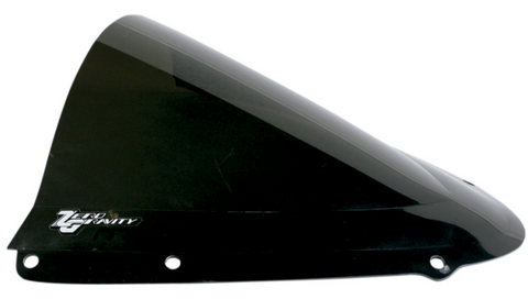 Zero Gravity Double Bubble Windscreen for 2005-06 Suzuki GSX-R1000 - Dark Smoke - 16-109M-19