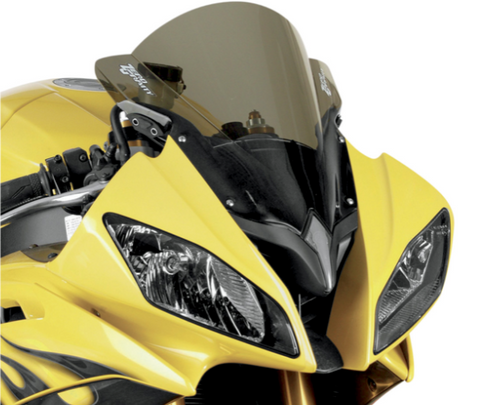 Zero Gravity Double Bubble Windscreen for 2008-13 Yamaha YZF-R6 - Light Smoke - 16-580-02