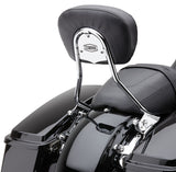 Cobra USA Detachable Passenger Backrest for 2009-16 Harley FLH/FLT - 17 Inch - 602-2000