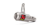 Akrapovic Titanium Slip-On Muffler for 2017-20 Suzuki GSX-R 1000 - S-S10SO13-CUBT
