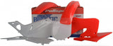 Polisport MX Complete Replica Plastics Kit for 1997-99 Honda CR250R - OE Red/White - 90080