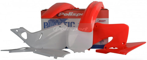 Polisport MX Complete Plastics Kit for 1997-99 Honda CR250R - OE Red/White - 90080