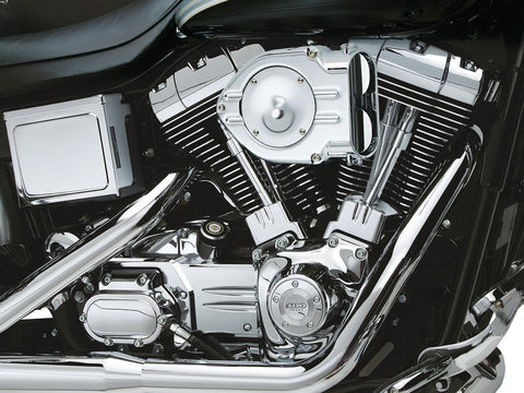 Kuryakyn 9754 Standard Hypercharger for 2000-17 Harley FXD / FLH - Chrome