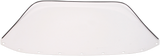 Sno-Stuff 450-405 15.5 Inch Clear Windshield for 1970-71 Ski Doo Nordic Models