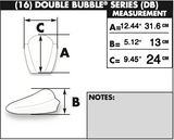 Zero Gravity Double Bubble Windscreen for 2017-20 Suzuki GSX-R1000 models - Dark Smoke - 16-115-19