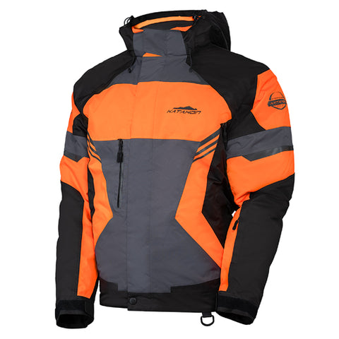 Katahdin Gear Dagger Jacket - Black/Grey/Orange - XX-Large
