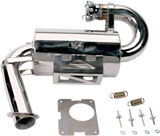 Sno-Stuff 331-202 Single Canister Rumble Pack Silencer for 2001-05 Polaris XC Models