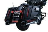 Kuryakyn 864 - Two-Tone Hex/Grooved Billet Antenna - Black and Raw Aluminum