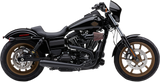 Cobra El Diablo 2-into-1 Exhaust for 2012-17 Harley Dyna Models - Black - 6477B