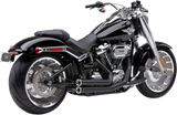 Cobra USA RPT Speedster Shorts Exhaust System for 2018-22 Harley Softail Breakout/Fat Boy - Black - 6795B