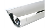 Cobra USA Scalloped Slip-On Exhaust for 2011-17 Yamaha XVS1300 Stryker - Chrome - 2270