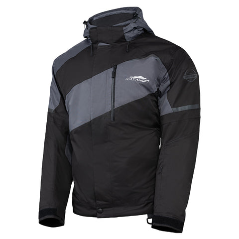 Katahdin Gear Recon Jacket - Black/Grey - X-Large