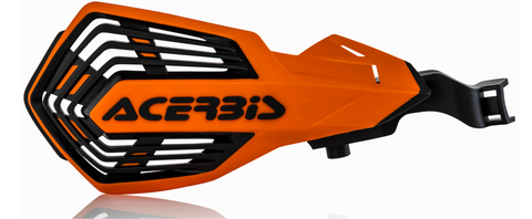 Acerbis K-Future Hand Guards - Orange/Black - 2801975225