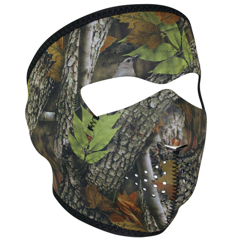 ZANHeadgear Neoprene Full Face Mask - Forest Camo - WNFM238