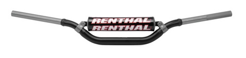 Renthal Twinwall Handlebar - RC/O.E.M Honda/Kawasaki Bend - Black - 997-01-BK-02-185