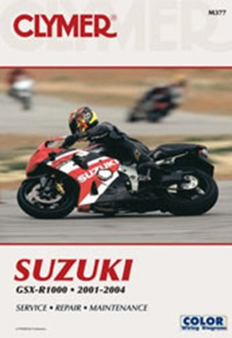 Clymer M377 Service & Repair Manual for 2001-04 Suzuki GSX-R1000