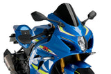 Puig Z-Racing Windscreen for 2017-20 Suzuki GSX-R1000 - Black - 3631N