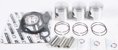 Wiseco SK1224 Top-End Rebuild Kit for Ski-Doo 599 Engine / Formula III - 64.50mm