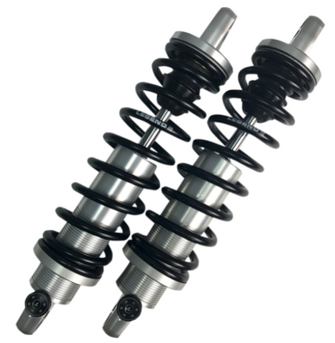 Legends REVO-A Adjustable Coil Suspension for 1991-17 Harley Dyna models - Clear/13in - 1310-1777