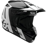 Answer Racing AR5 Crypto Motocross Helmet - Black/White - Large