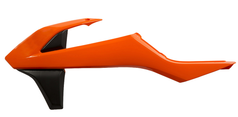 Acerbis Radiator Shrouds for KTM models - 16 Orange/Black - 2421085225