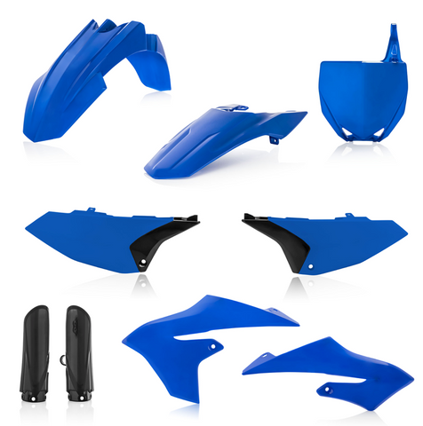 Acerbis Full Body Plastics Kit for 2018-22 Yamaha YZ65 - Blue/White - 2726647118