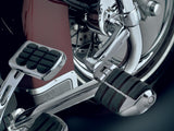 Kuryakyn Longhorn Offset Highway Pegs with Dually & 1.25 Magnum Quick Clamp - Chrome - 4575