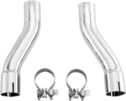 Vance & Hines Head-Pipe Adapter Kit for Harley Tri-Glide - Chrome - 16785