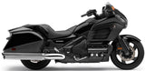 Cobra USA Six-2-Six Slip-On Mufflers for 2012-17 Honda GL1800 Gold Wing - Chrome - 1217