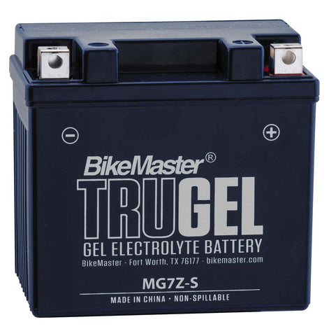 BikeMaster TruGel Battery - 12 Volt - MG7Z-S