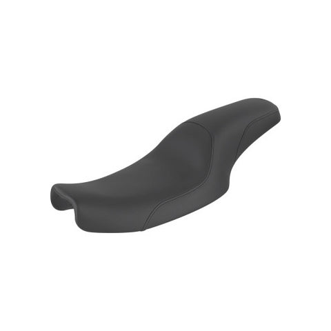 Saddlemen Profiler 2-Up Low Profile Seat for 1991-95 Harley Dyna models - Black/Smooth - 891-04-047