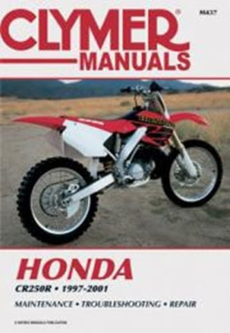 Clymer M437 Service Manual for 1997-01 Honda CR250R