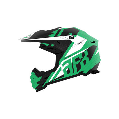 AFX FX-19 Racing Off-Road Helmet - Matte Green - Large