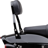 Cobra USA Detachable Backrest for 2006-17 Harley Dyna Models - Black - 602-2028B