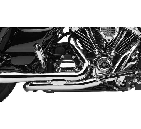 Cobra Powerport Head Pipes for 2017-22 Harley FL Touring models - Chrome - 6255
