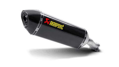 Akrapovic Carbon Fiber Slip-On Muffler for 2013-16 Honda CB400/500 - S-H5SO2-HRC