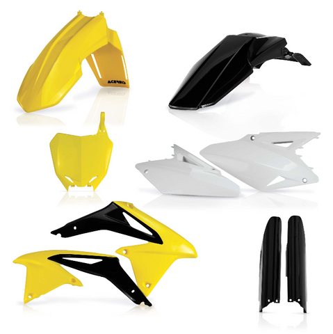 Acerbis Full Replacement Plastics Kit for 2008-17 Suzuki RM-Z450 - Original 13 - 2198043914
