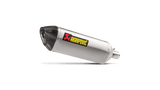 Akrapovic Titanium Slip-On Muffler for 2017-20 Kawasaki Versys-X 300 - S-K3SO2-HZT