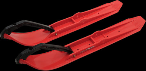 C&A Pro XPT Snowmobile Skis - Red - 77050420
