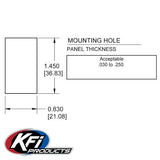 KFI Products UTV-DRS-K - UTV Dash Rocker Switch Kit for Winch