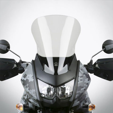 National Cycle VStream Sport/Tour Windscreen for Kawasaki KLR650 - Gray - N20113