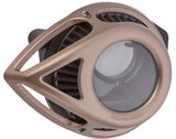 Arlen Ness Clear Tear Sucker Air Cleaner Kit for 2017-22 Harley M8 models - Titanium - 600-004