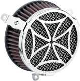 Cobra USA Air Cleaner Kit for 2000-17 Harley Dyna Models - Chrome - 606-0102-02