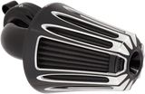 Arlen Ness Monster Sucker Air Cleaner Kits for 2008-17 Harley Touring FBW - Deep Cut Black - 81-009